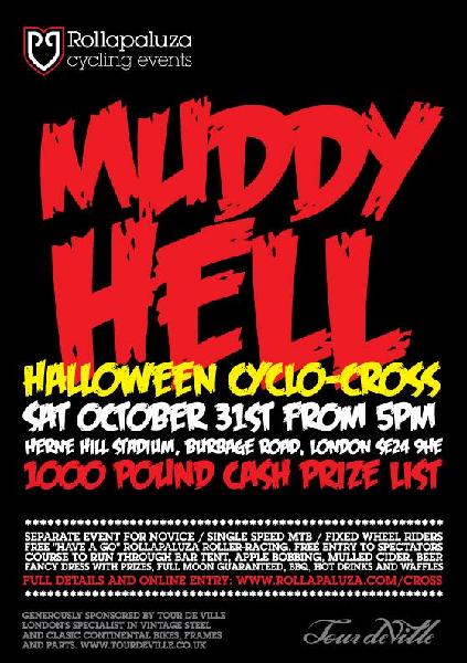 Rollapaluza Halloween Cyclo Cross "MUDDY HELL"